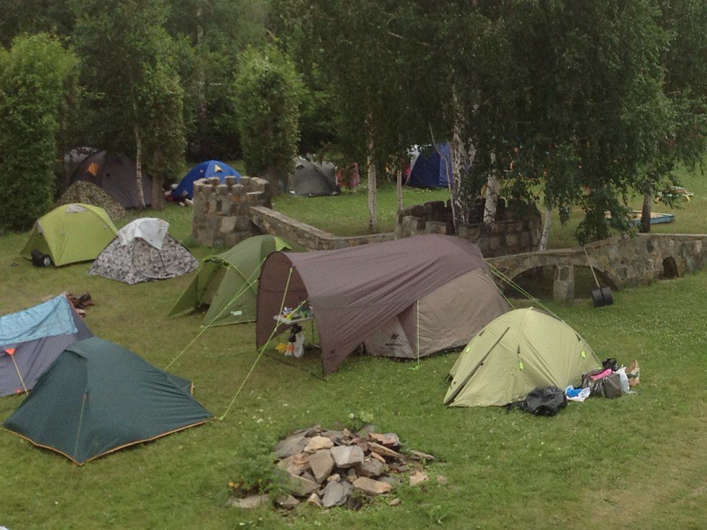 Меню палаточный лагерь